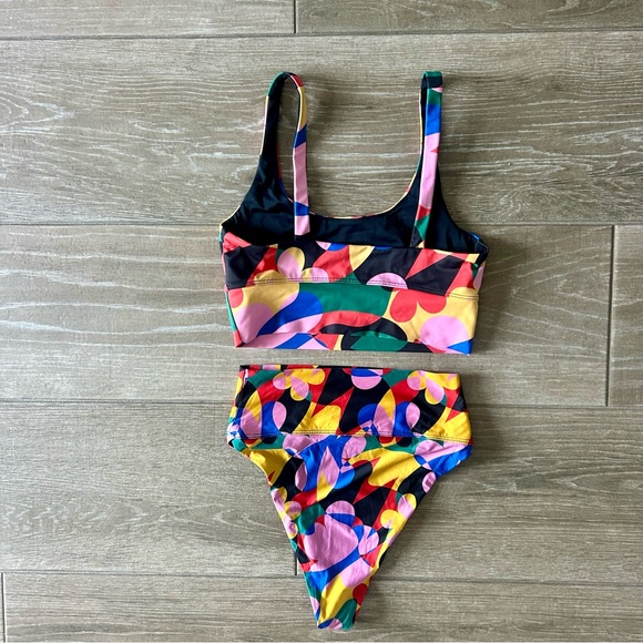 Beach Riot Colorful Floral Bikini Set - Picture 2 of 3